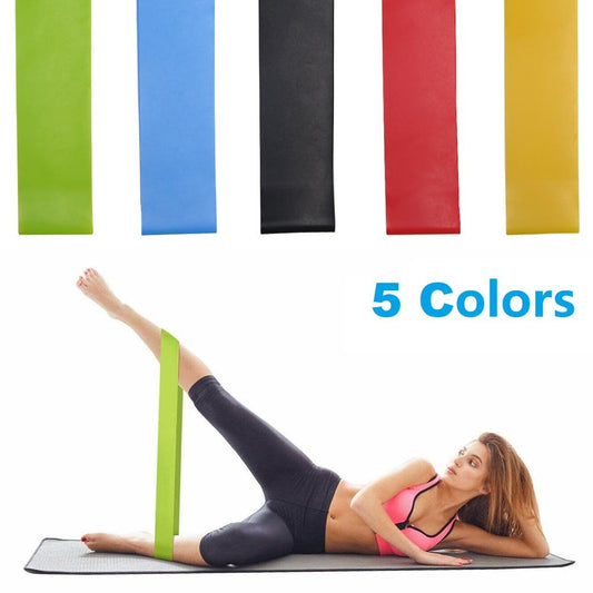 5-teiliges Set  Übungsbänder für das Heim-Fitnessstudio, Yoga, Sport